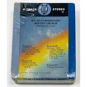 VTG Mt. Sinai Missionary Baptist Church San Antonio Texas 8-Track 513-11 NIP NEW
